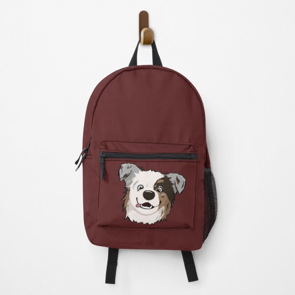 Item preview, australian sheperd dog face designed and sold by LeaPoupin.