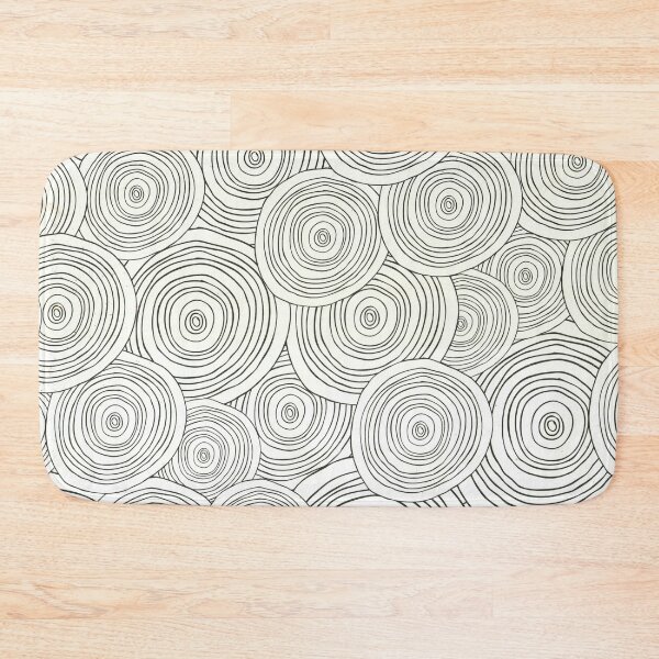 Item preview, Ripple Pattern - Simple Black and White designed and sold by elevens.