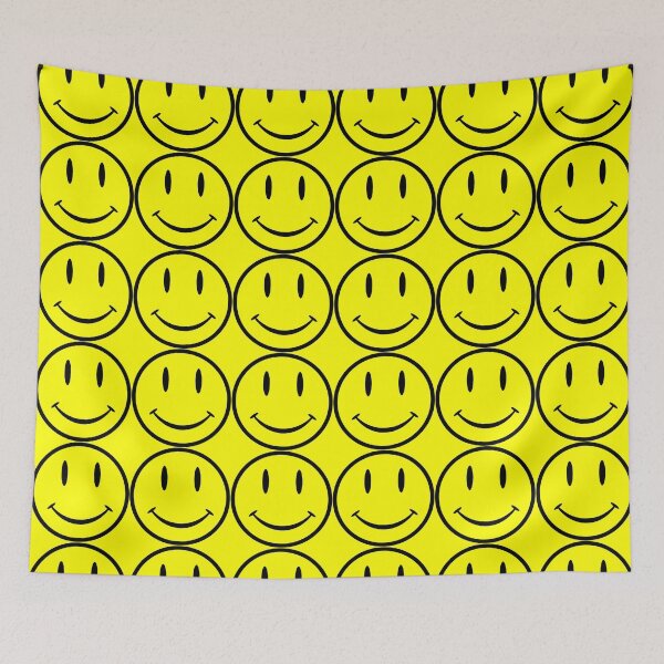 Item preview, Retro Style Smiley Face Pattern designed and sold by Darcy777.