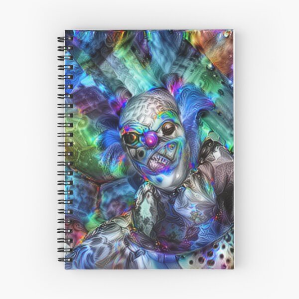 Item preview, A scary scary clown in the cold cold weather designed and sold by ARTificialDSGN2.
