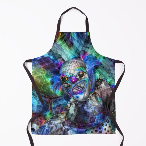 Item preview, A scary scary clown in the cold cold weather designed and sold by ARTificialDSGN2.