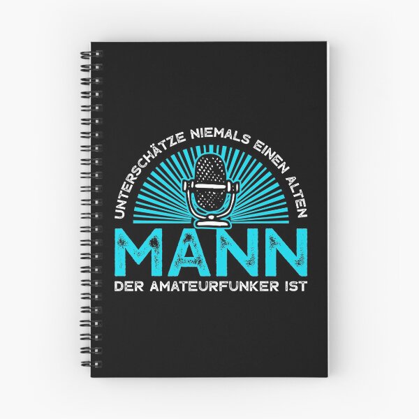 Item preview, Grandpa Dad Ham Radio Operator Never Underestimate Old Man Blue designed and sold by VollLaser.