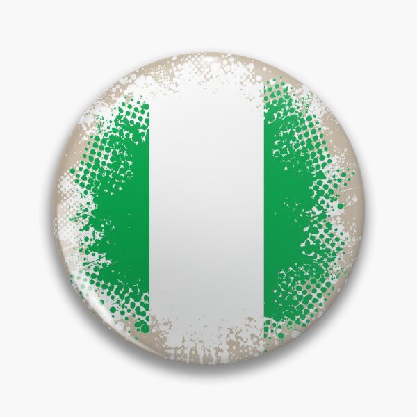 Item preview, Flag of Nigeria - Splat designed and sold by pixelinga.