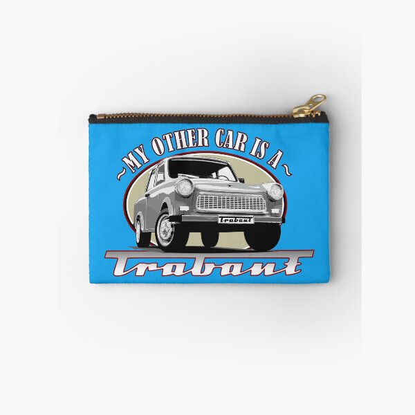 Item preview, My other car is a Trabant - on blue designed and sold by Groenendijk.