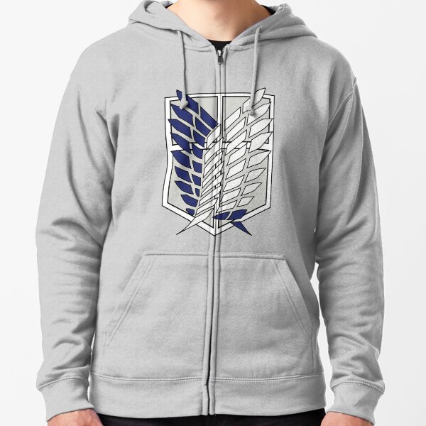 Design Ailes de la Liberté Veste zippée à capuche