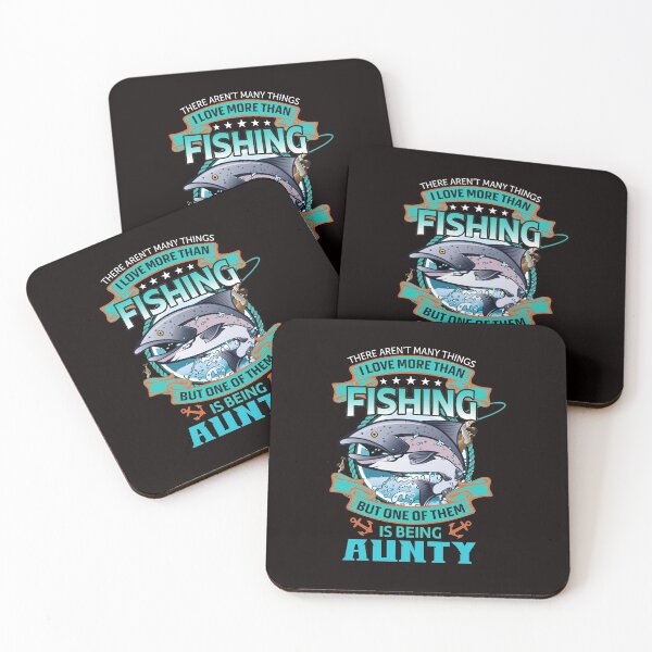 Item preview, I Love Fishing but One of Them Is Being Aunty designed and sold by cutitoutsir.