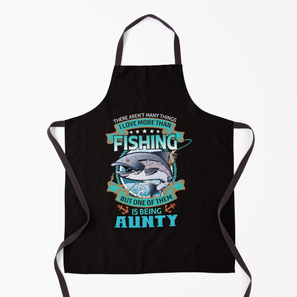 Item preview, I Love Fishing but One of Them Is Being Aunty designed and sold by cutitoutsir.