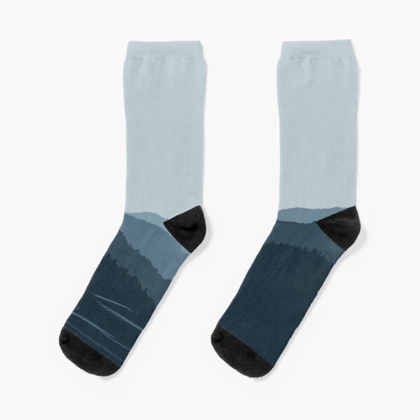 Evergreen Forest - Misty Socks