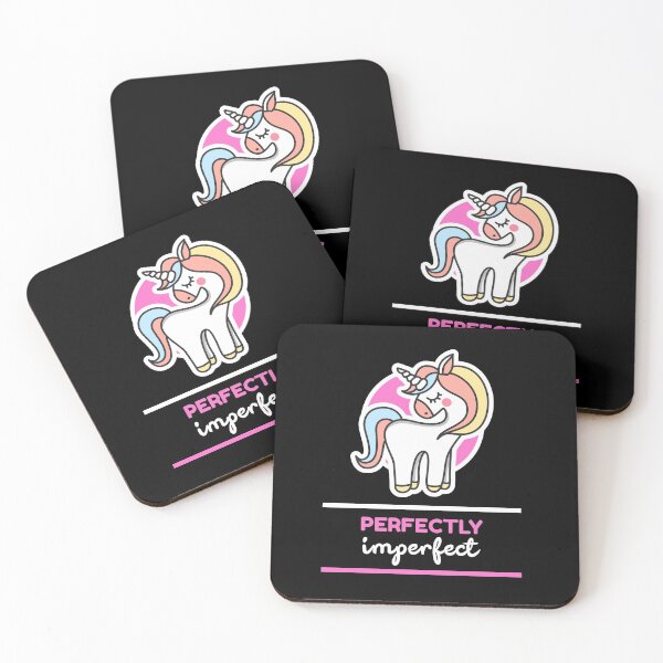 Item preview, Unicorn Perfectly Imperfect You Are Perfect For Me Self Love Selflove designed and sold by Paulina Vanlife.