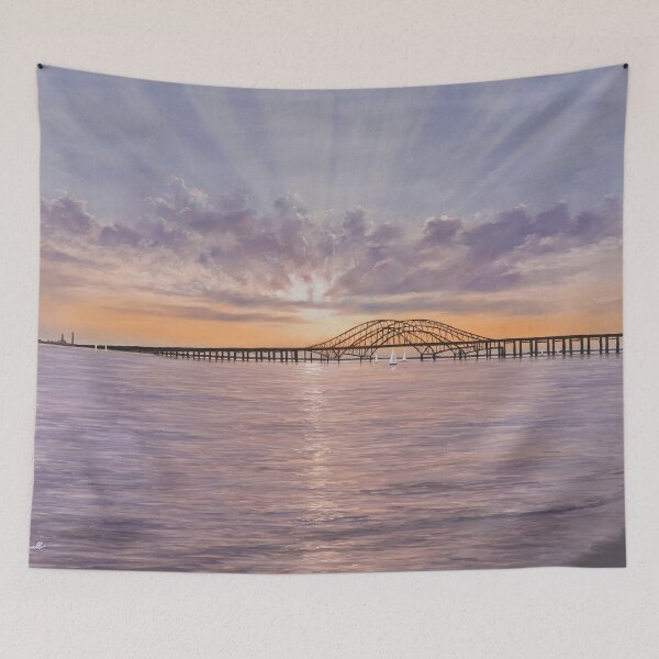 Item preview, SUN RAYS OVER CAPTREE (LONG ISLAND) designed and sold by Diane Romanello.