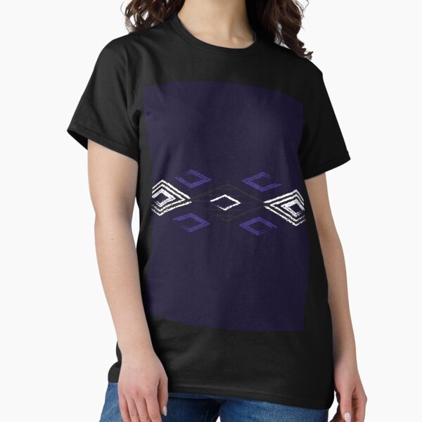 Item preview, Navy Blue and Horizontal Diamond Pattern designed and sold by ColorPopArtBoutique.