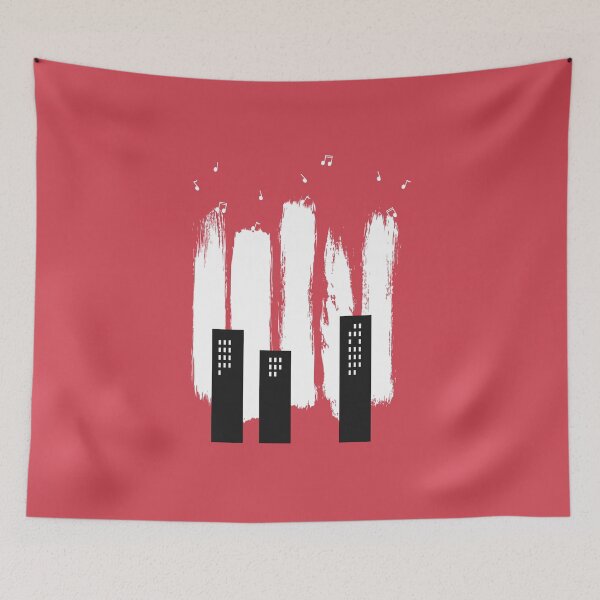 Item preview, Piano City Design for music lovers designed and sold by unocreations.