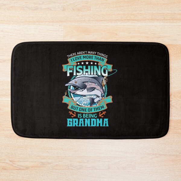 Item preview, I Love Fishing but One of Them Is Being Grandma designed and sold by cutitoutsir.
