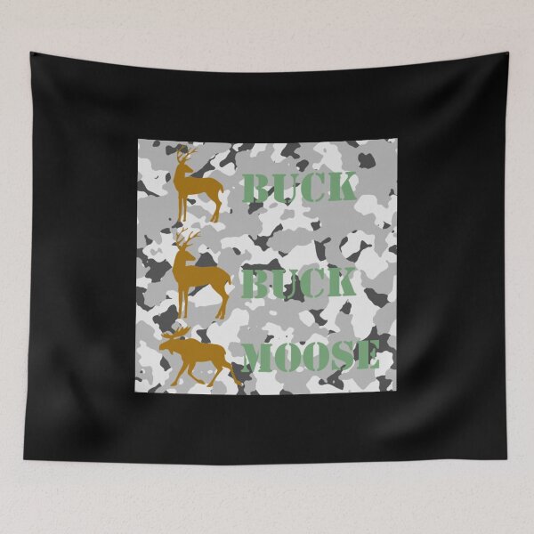 Item preview, Buck buck moose camo designed and sold by Monkey204.