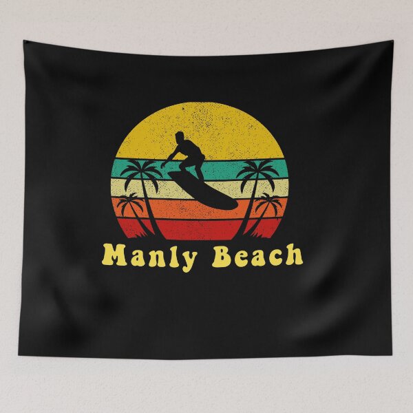 Item preview, Surfing at Manly Beach, Sydney, Australia designed and sold by Tovahblue.
