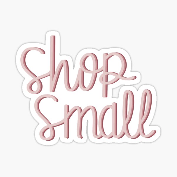 Item preview, Shop Small Cursive designed and sold by katiemy12.