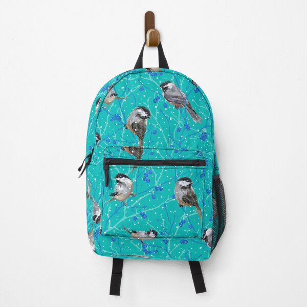 Item preview, Wintergreen Chickadees in the Snow designed and sold by L Diane Johnson.