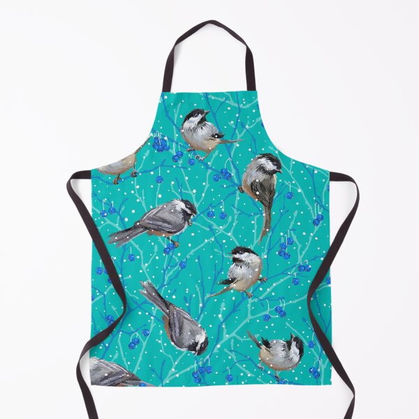 Item preview, Wintergreen Chickadees in the Snow designed and sold by L Diane Johnson.