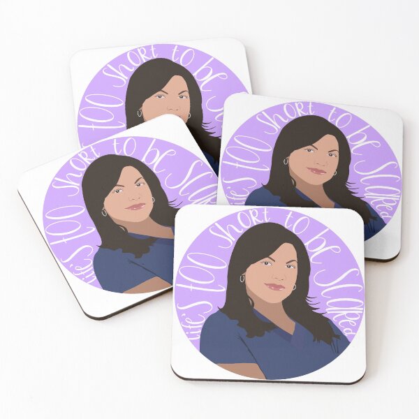 Item preview, Callie Torres - Life's Too Short To Be Scared - Quote designed and sold by jekel1hr.
