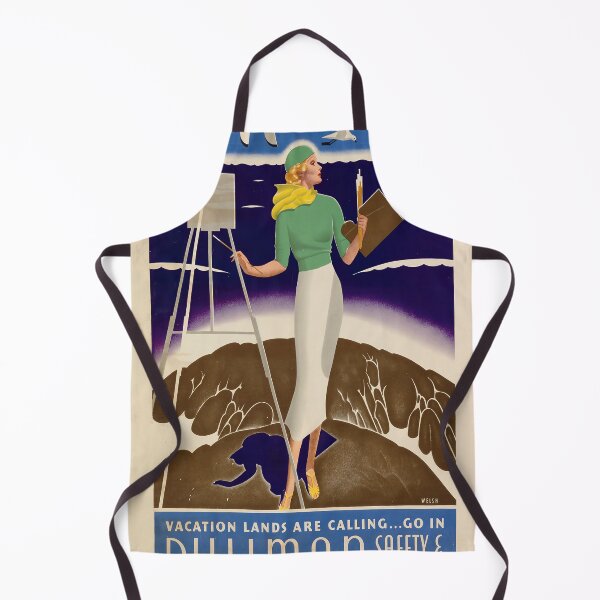 Item preview, Vacation Lands are calling retro poster designed and sold by CorasPosters.