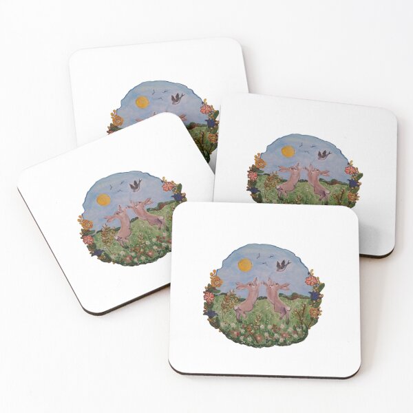 Item preview, March Hares in Springtime designed and sold by Lorna Ponting.