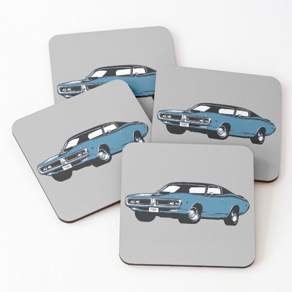Item preview, 71 Light Blue Muscle Car designed and sold by CoolRide.