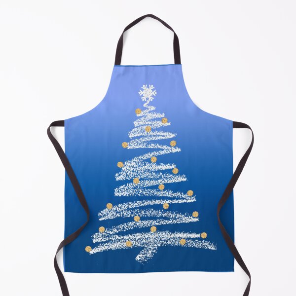 Item preview, Contemporary Scribble Doodle White Christmas Tree designed and sold by LaRoach Digital Arts.