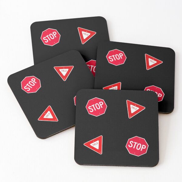 Item preview, Stop Sign and Yield Sign Pattern designed and sold by Dude  Stuff.