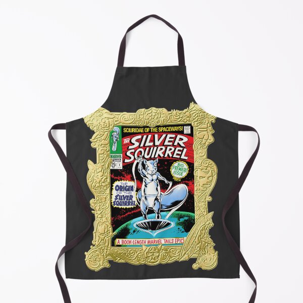 Item preview, Silver squirrel Masterworks designed and sold by 13thFloorDesign.
