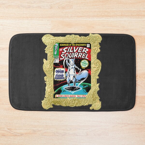 Item preview, Silver squirrel Masterworks designed and sold by 13thFloorDesign.