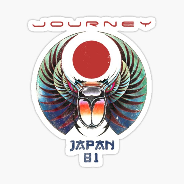 Journey 81 Sticker