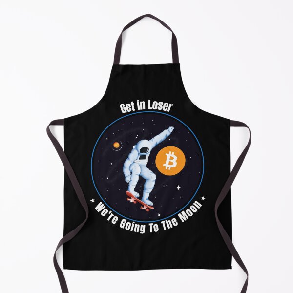 Item preview, Get in Losers We're Going To The Moon - Bitcoin designed and sold by Bitcoin-Fashion.