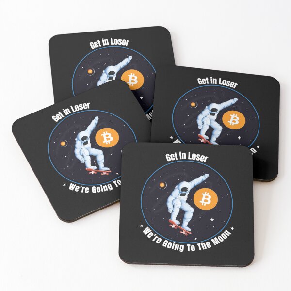Item preview, Get in Losers We're Going To The Moon - Bitcoin  designed and sold by Bitcoin-Fashion.