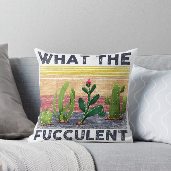 Item preview, What the Fucculent Cactus Succulents Plants designed and sold by entwistle2.