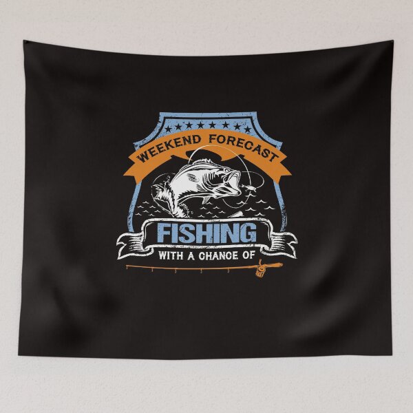 Item preview, Weekend Forecast Fishing designed and sold by cutitoutsir.