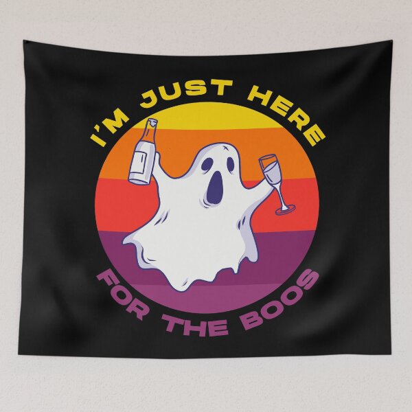 Item preview, I'm Just Here For The Boo's designed and sold by Coder-T.