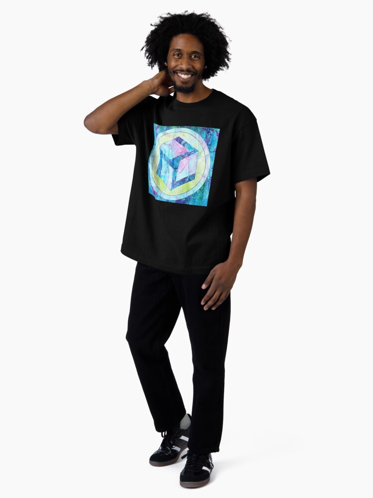 Thumbnail 4 of 7, Oversized T-Shirt, Antahkarana - Meditation designed and sold by MagickMama.