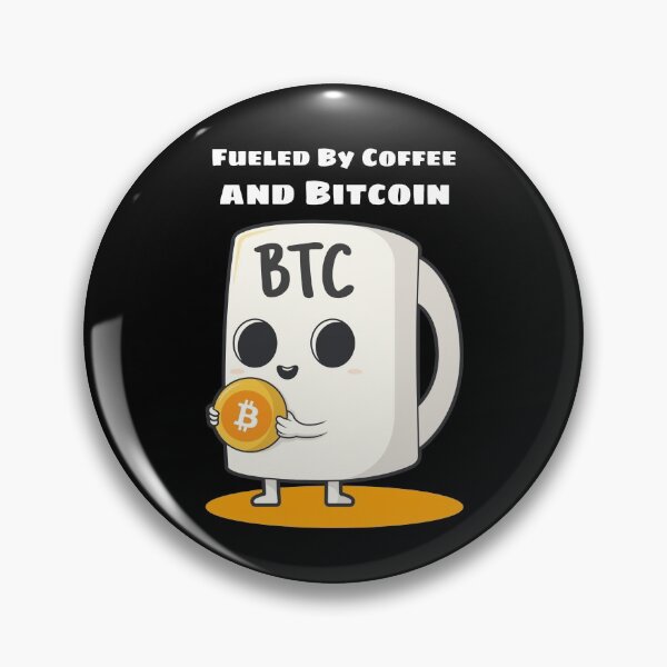 Item preview, Fueled by Coffee and Bitcoin designed and sold by Bitcoin-Fashion.