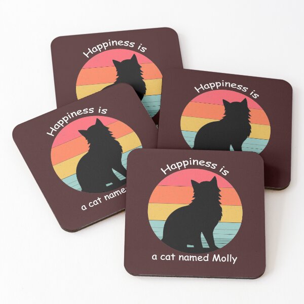 Item preview, Happiness is a cat named Molly designed and sold by Danicus666.