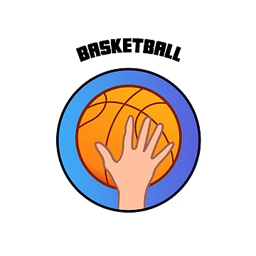 Artwork thumbnail, Basketball by VibeCraft Design