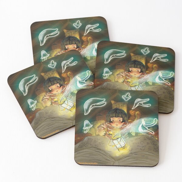 Item preview, Hunting Mushroom Ghosts designed and sold by RainbowStudio.