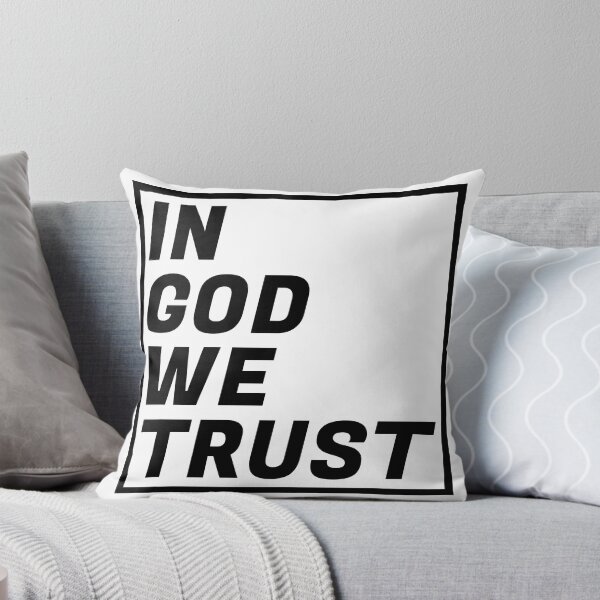 Item preview, "IN GOD WE TRUST" Modern Style Font Calligraphy Design designed and sold by Urban-Lettering.