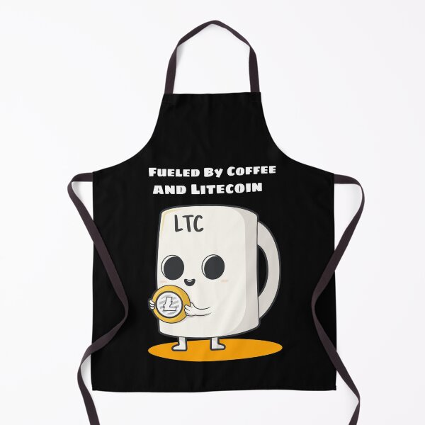 Item preview, Fueled by Coffee and Litecoin (LTC) Cryptocurrency designed and sold by Bitcoin-Fashion.