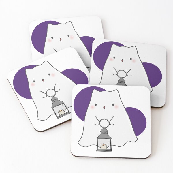 Item preview, Spooky ghost kitty designed and sold by caroodles.