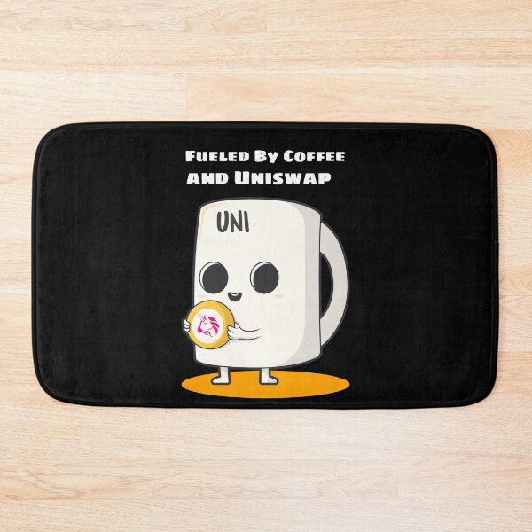Item preview, Fueled by Coffee and Uniswap(UNI) Cryptocurrency designed and sold by Bitcoin-Fashion.