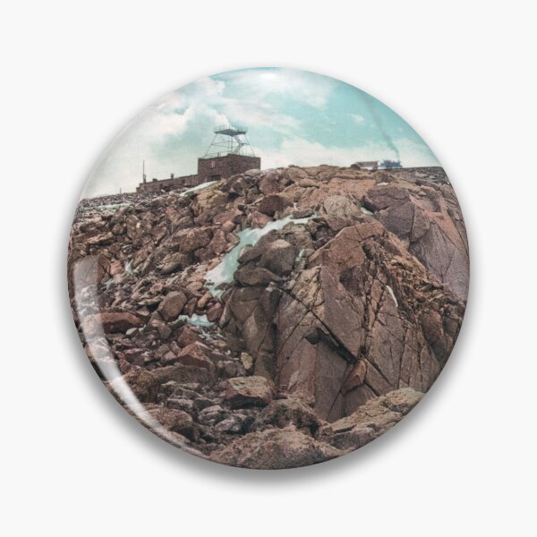 Item preview, The Summit Of Pikes Peak - Colorado - Circa 1901 Photochrom designed and sold by warishellstore.