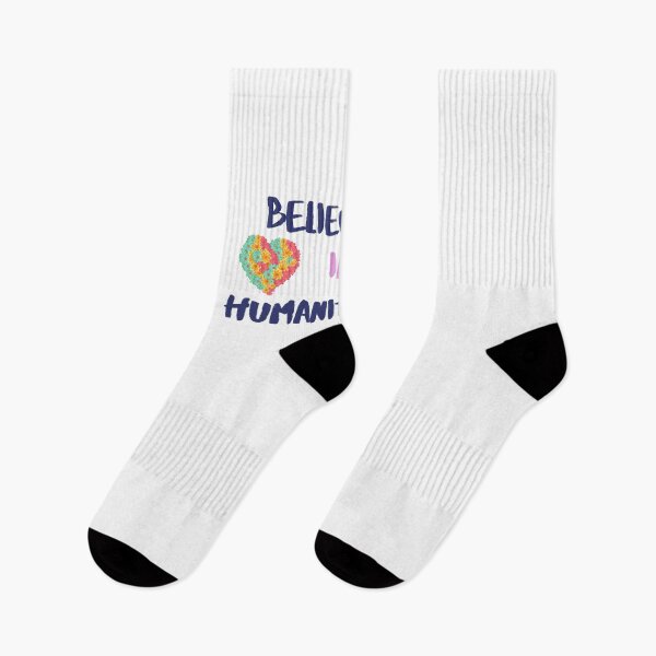 Item preview,  Supporting equality and Fairness Apparel with "Believe in Humanity" design designed and sold by AyeAyeBeans.