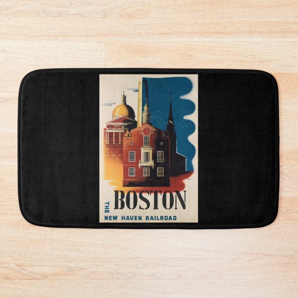 Item preview, Boston retro poster designed and sold by CorasPosters.