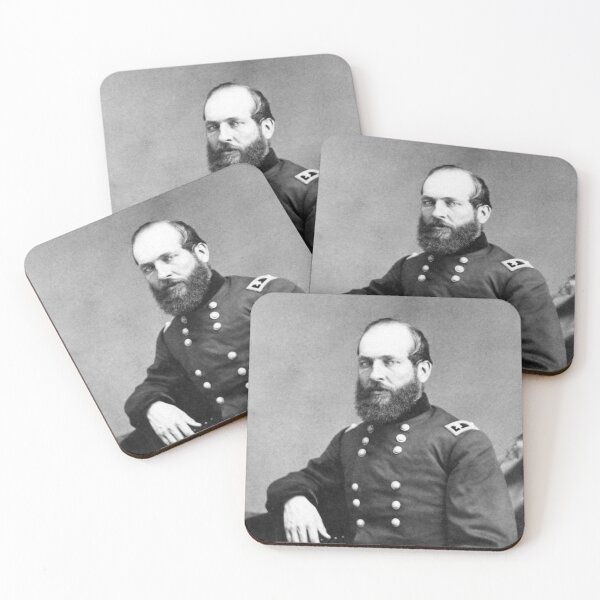 Item preview, General James Garfield Civil War Portrait designed and sold by warishellstore.