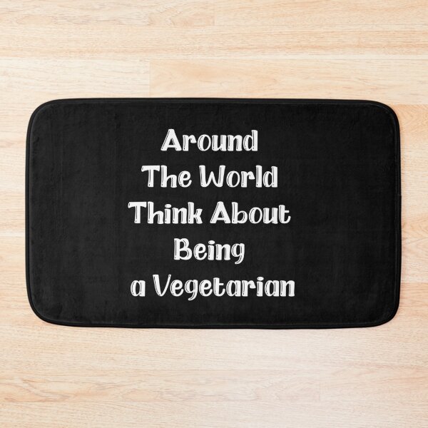 Item preview, Around The World Think About Being a Vegetarian. designed and sold by HMMOUCH.